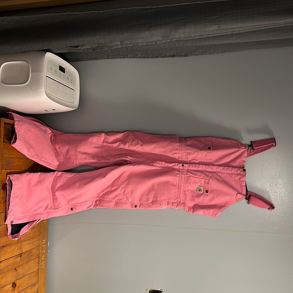 Pink Carhartt bibs